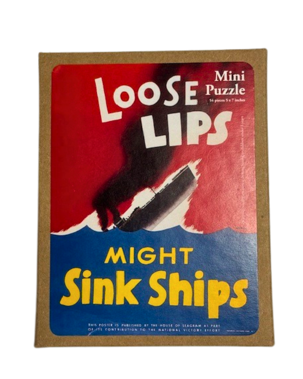 Loose Lips 54 Piece Mini Puzzle