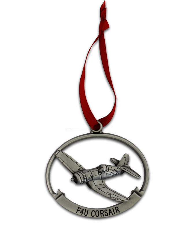 F4U Corsair Pewter Ornament