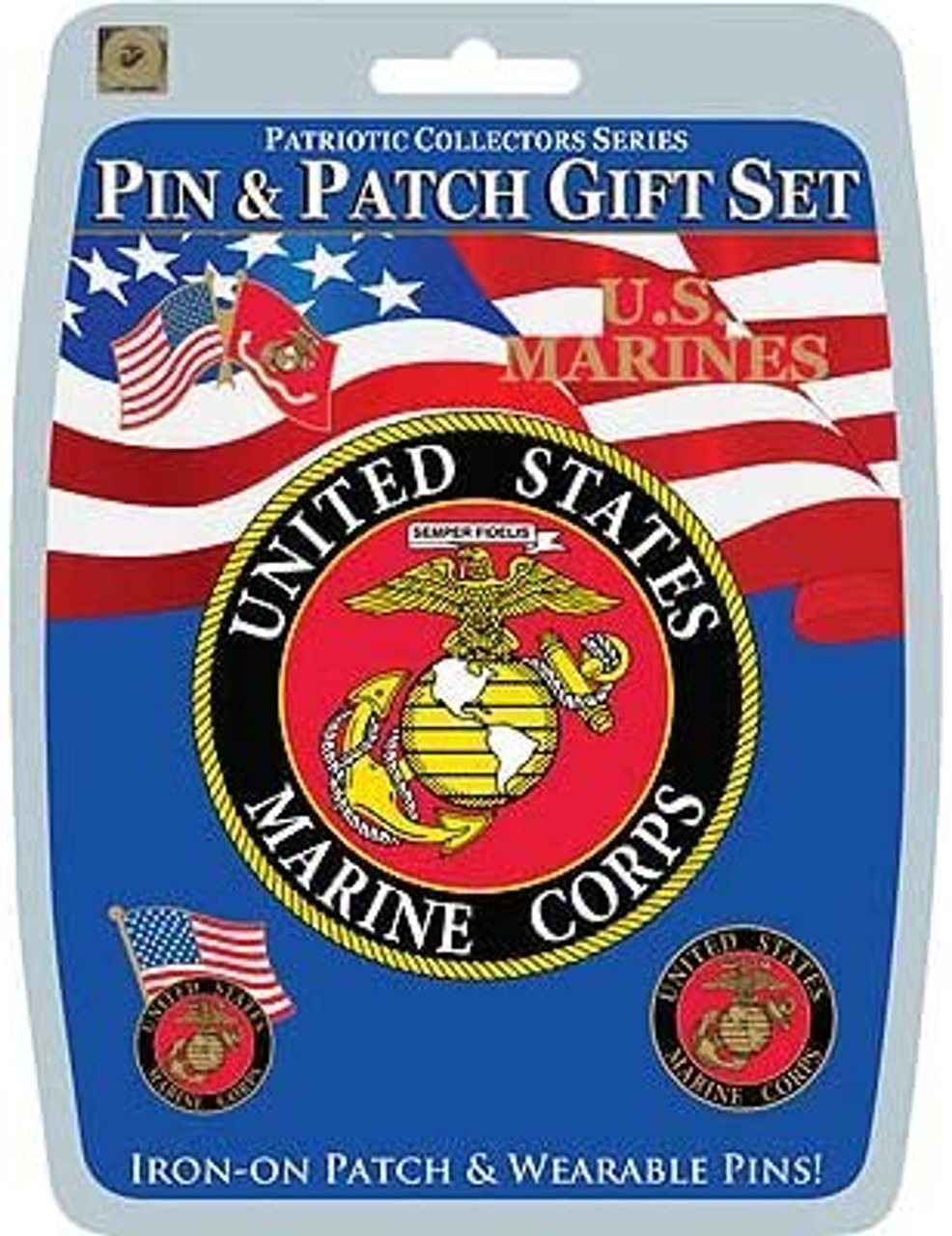 USMC ピンバッジセット台紙付き　デッドストック USMC ピンバッジセット台紙付き デッドストック USMC ピンバッジ