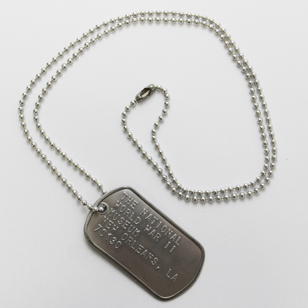 Custom Dog Tag Single - The National WWII Museum