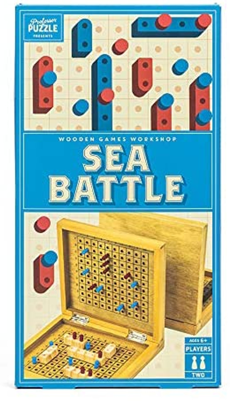 Wooden Sea Battle Vilac 9307 - Wooden Battle Ship - Wooden board game