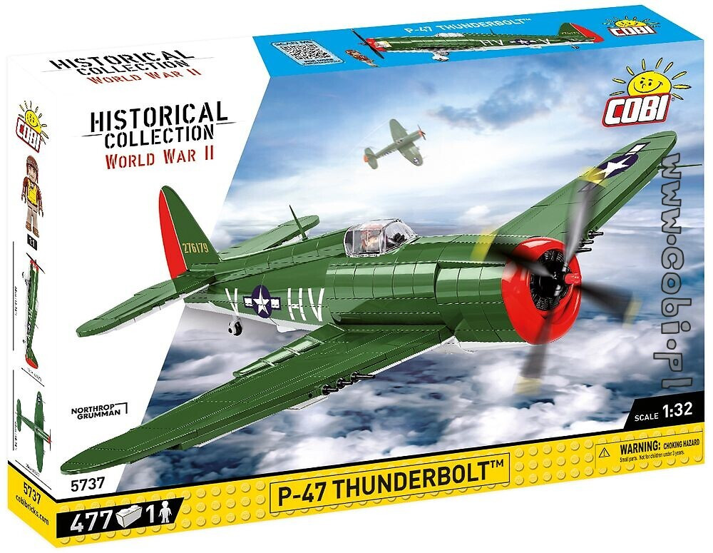 P-47 Thunderbolt 模型　ケース付き P-47 Thunderbolt Block Puzzle