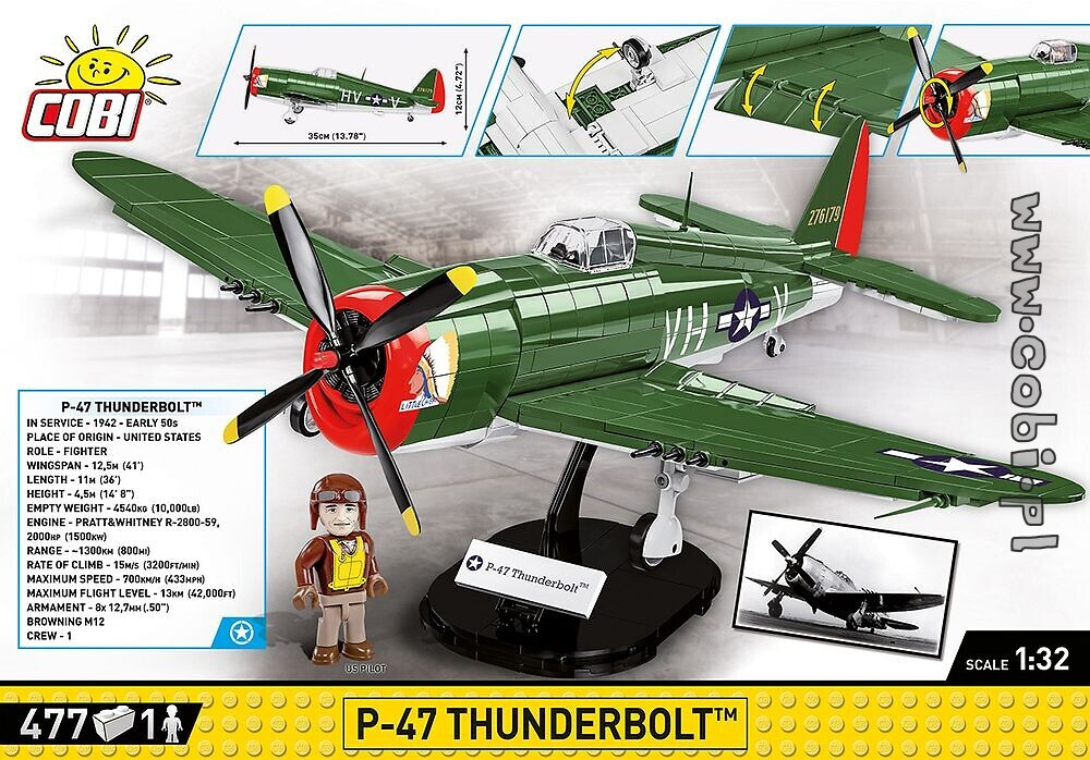 P-47 Thunderbolt Block Puzzle