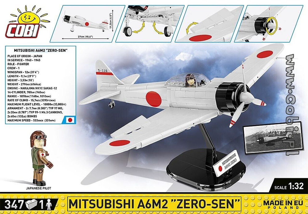 その他 COBI Mitsubishi A6M2 \
