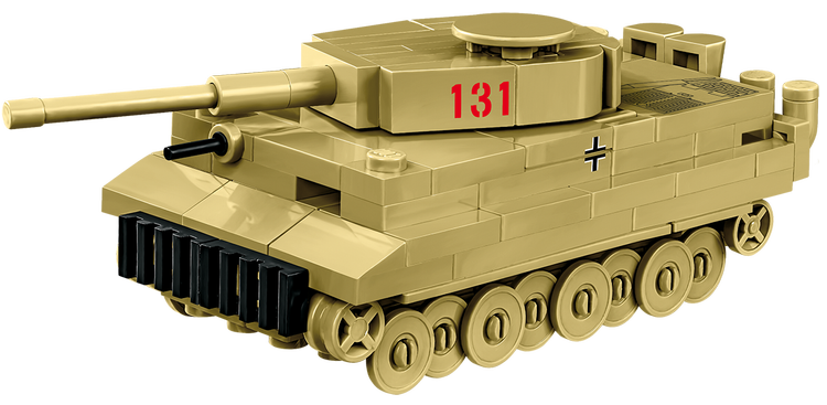 Mini Tiger I 131 Tank Block Puzzle