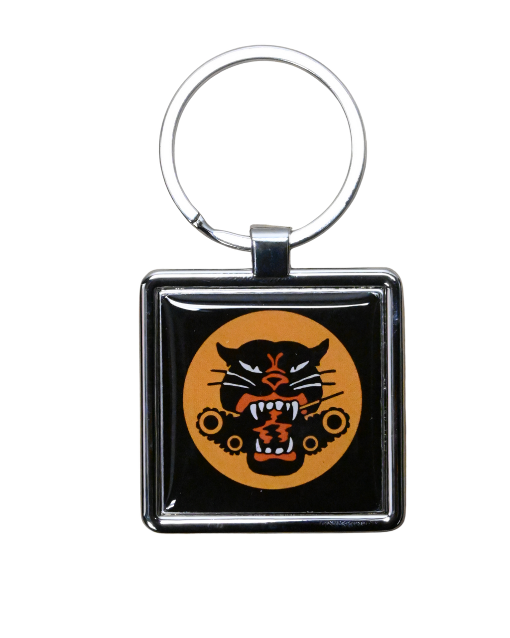 Tank Eating Tiger Keychain - Main Image
