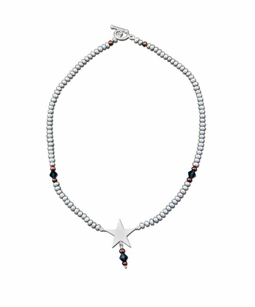Mignon Faget Star Spangled Necklace