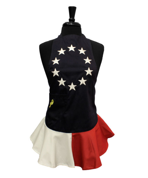 Red White and Blue Patriotic Apron