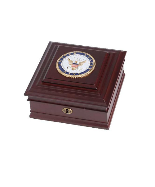 Navy Desktop Box 8in x 8in