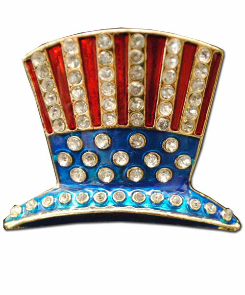 Sweetheart Jeweled Hat Pin WWII Era Replica Style (Final Sale)