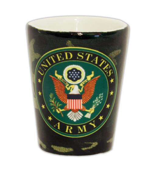 Army Printed Shot Glass