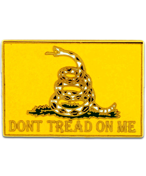 Don't Tread on Me Lapel Pin