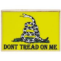 Don't Tread on Me Lapel Pin