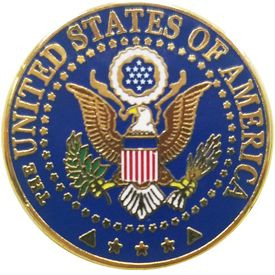 USA Seal Lapel Pin