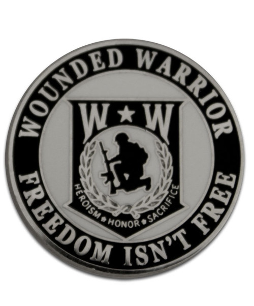 Wounded Warrior Lapel Pin P12810