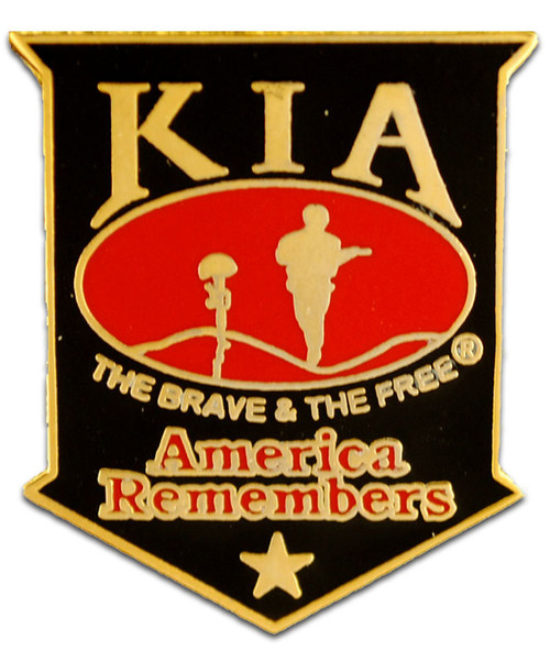 KIA America Remembers Lapel Pin
