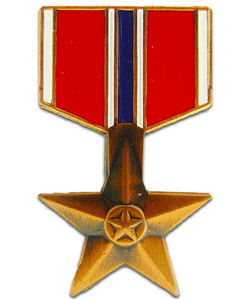 Bronze Star Medal Lapel Pin