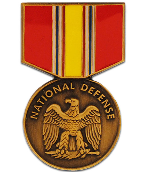 National Defense Medal Lapel Pin