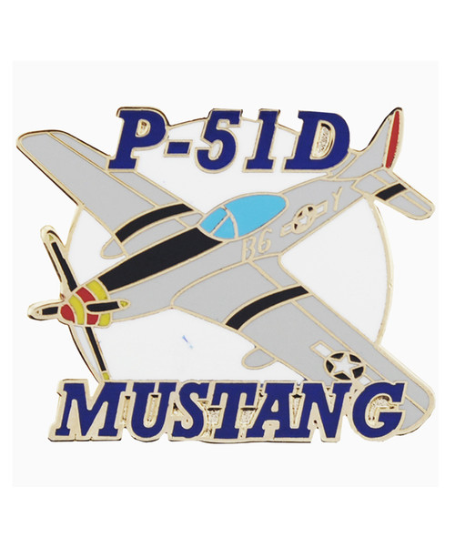 P51D Mustang Lapel Pin