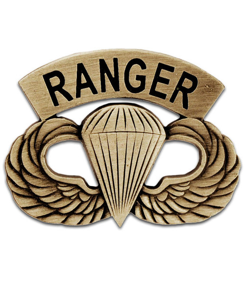 Airborne Ranger Wings Lapel Pin