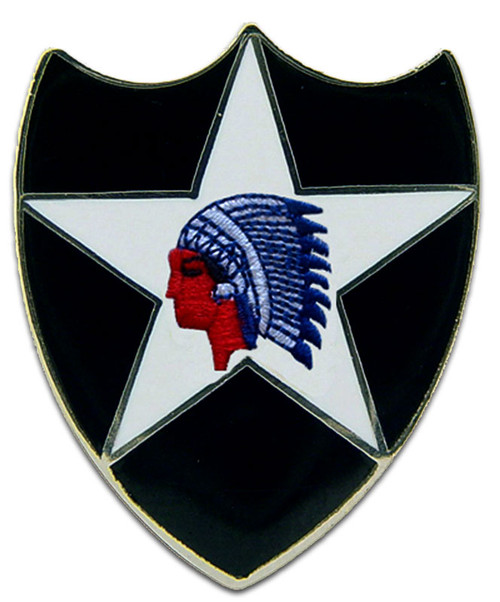 2nd Infantry Division Lapel Pin