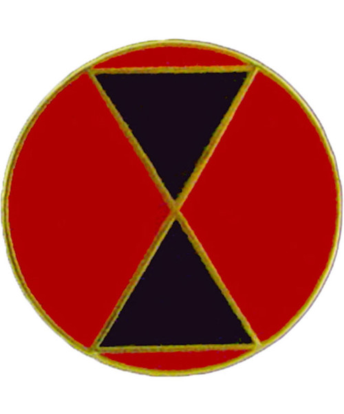 7th Infantry Division Lapel Pin