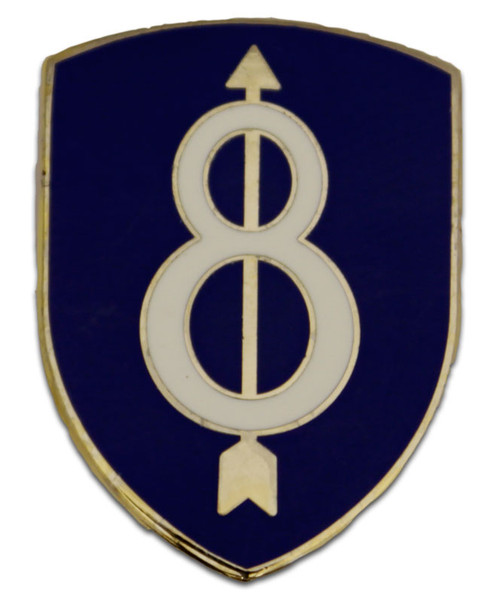 8th Infantry Division Lapel Pin
