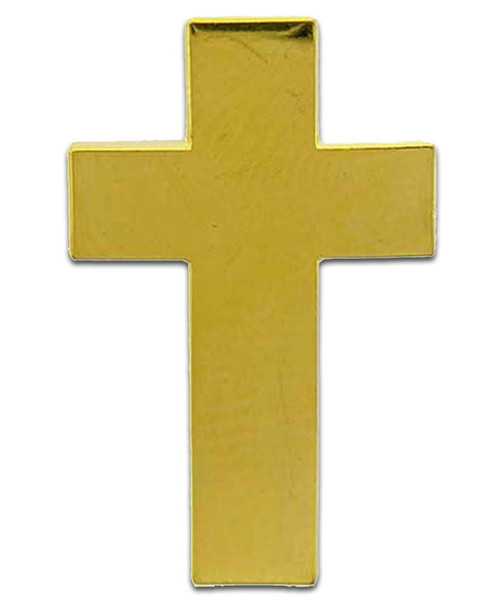 Chaplain Cross Lapel Pin