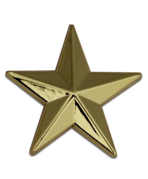 Gold Star Lapel Pin