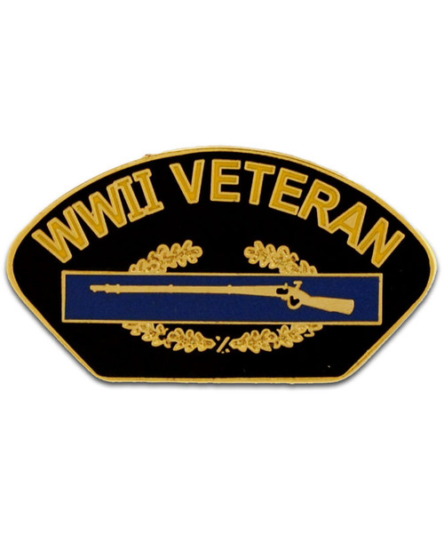 WWII Veteran Combat Infantry Badge Lapel Pin