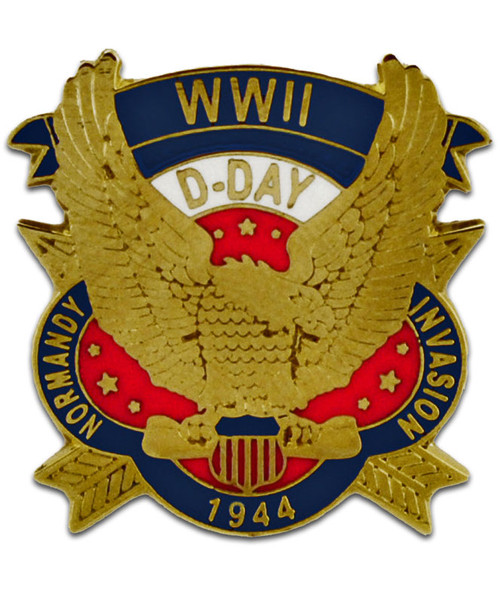 WWII Normandy Lapel Pin