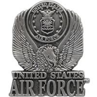 USAF Logo Pewter Lapel Pin