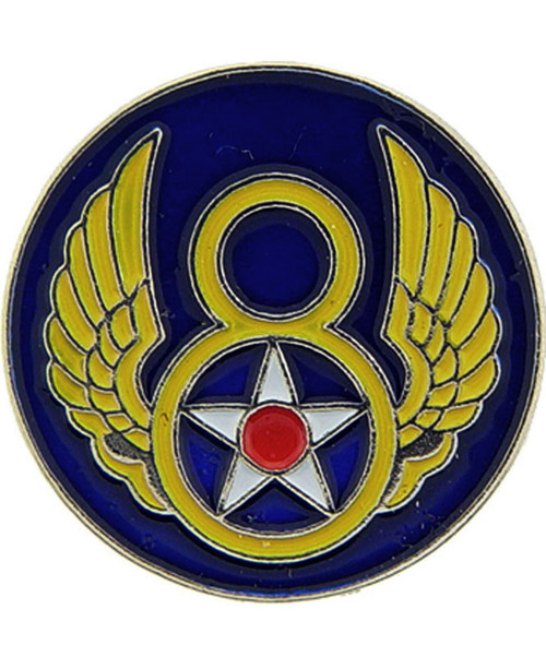 USAF 8th AF Lapel Pin