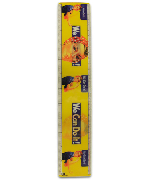 Rosie the Riveter Lenticular Ruler