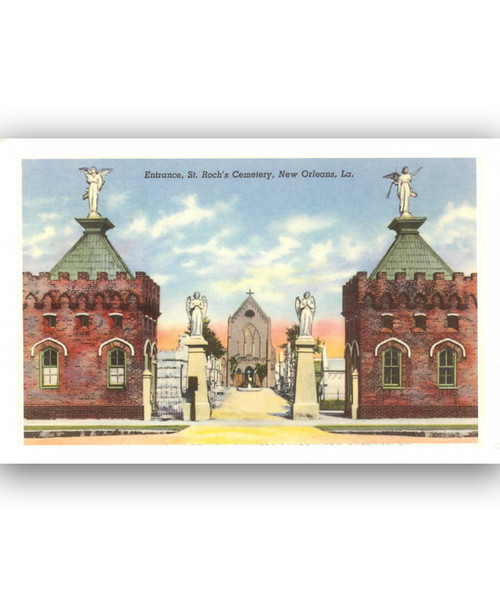 St. Roch's Cemetery Postcard