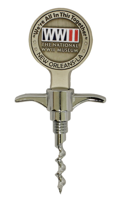 WWII Museum Bottle Stopper and Opener