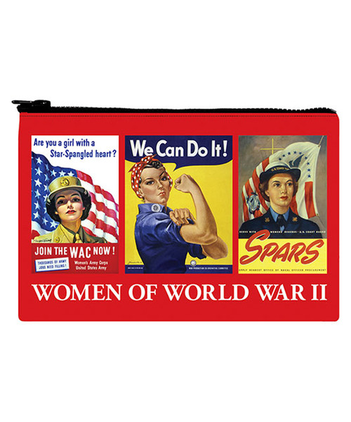 Women of WWII Zipper Pouch