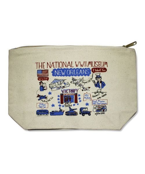 WWII Museum Cityscape Pouch