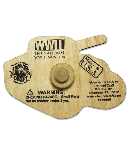 Sherman Tank Whirlygig Spinning Top