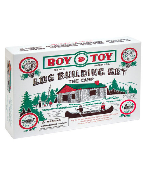 Roy Toy Log Building Set