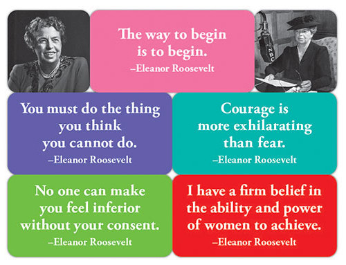 Eleanor Roosevelt Magnet Set