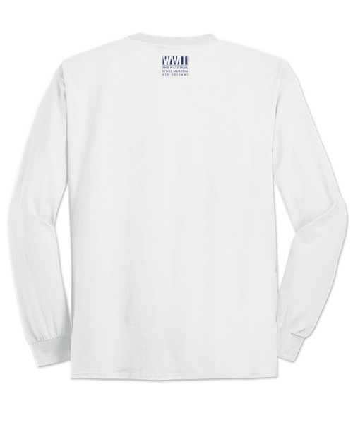 Invasion Star Stripes Longsleeve White Shirt