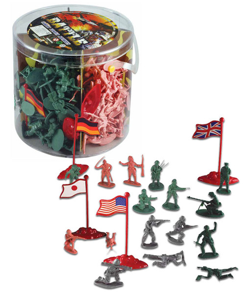 200 Piece WWII Army Figure Set