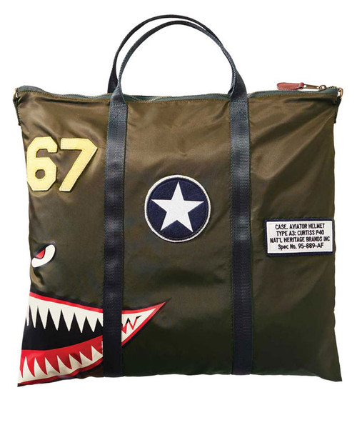 P-40 Dark Khaki Helmet Bag