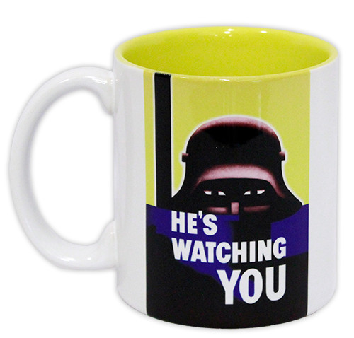 He's Watching You 11oz Boxed Mug