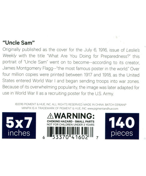 MiniPix Uncle Sam Puzzle