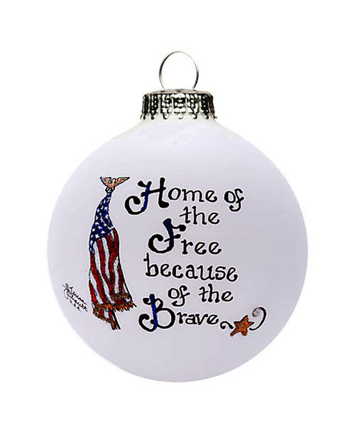 Home of the Free Ornament