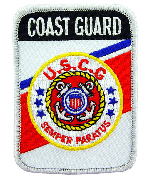 USCG Logo Rectangle Patch