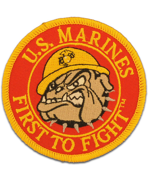 USMC Bulldog Logo Patch