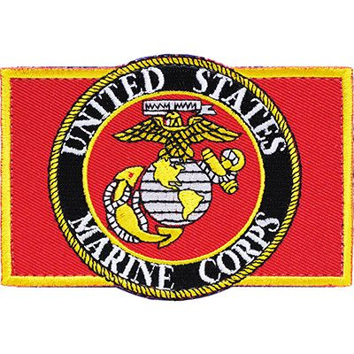 USMC Logo Flag Patch